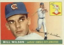 1955 Topps      086      Bill Wilson
